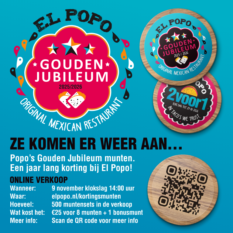 Popo's Gouden Jubileumkaarten